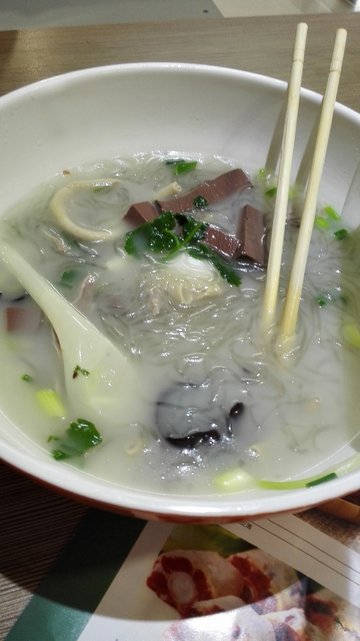 老鸭粉丝汤