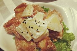 凤梨油条虾