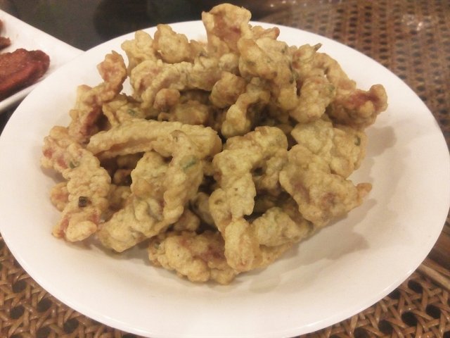 椒盐小酥肉