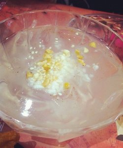 酒酿冰粉