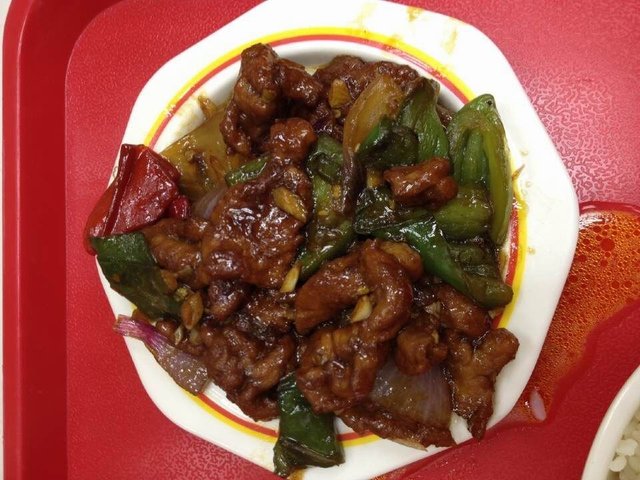 青椒牛肉