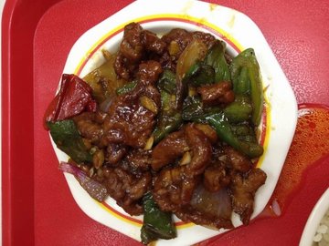 青椒牛肉
