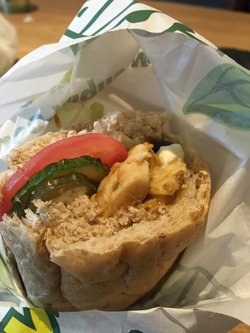 照烧鸡三明治