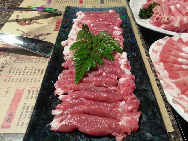 手切鲜羊肉
