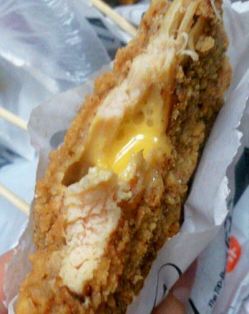 爆浆鸡排