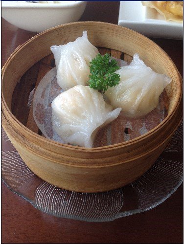 水晶虾饺