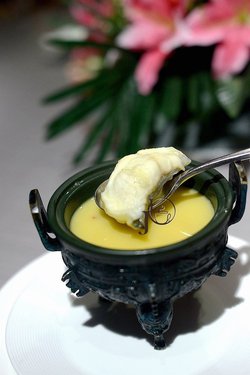 金汤菌王煮鱼饺