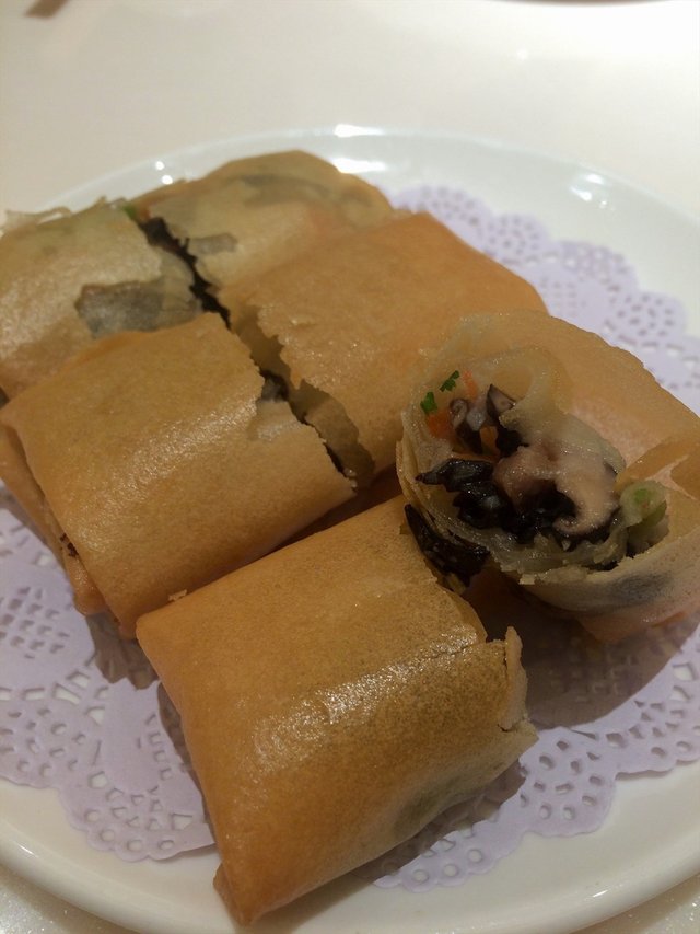 鲜虾春卷