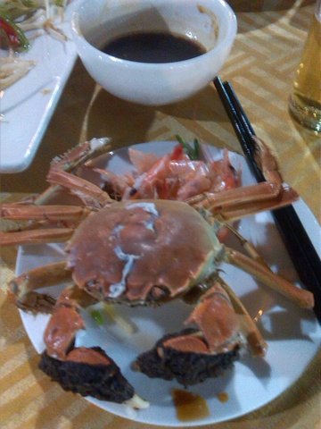 清蒸肉蟹