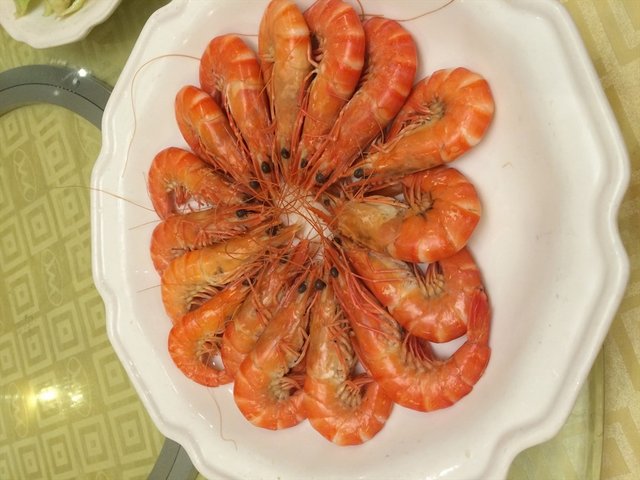 白灼海虾
