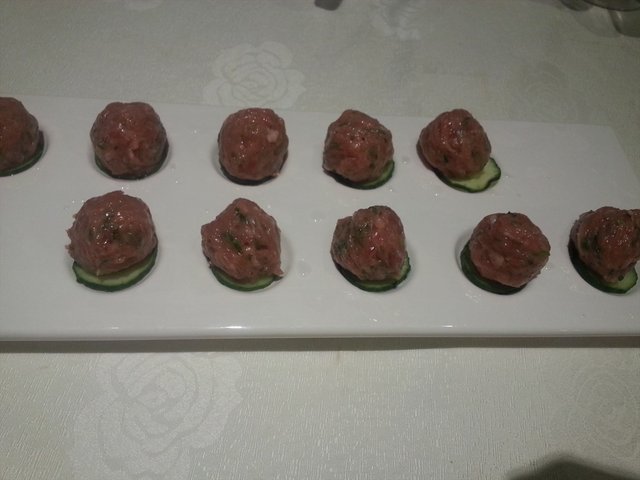 香菜丸子