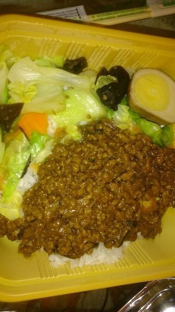 香菇肉酱饭