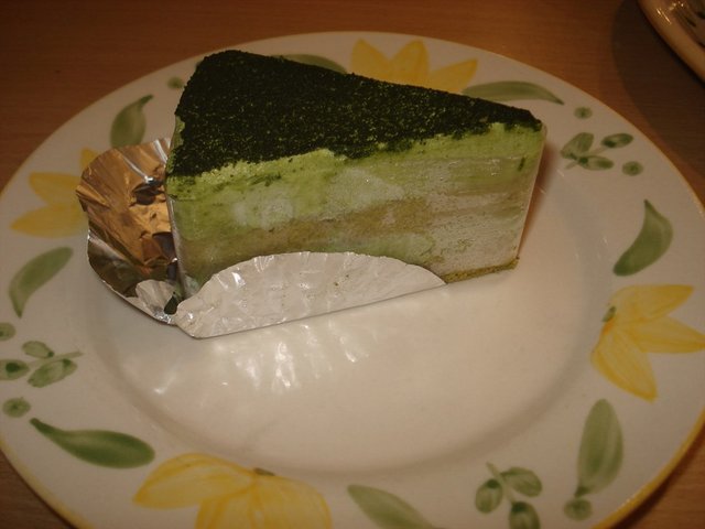 抹茶慕斯蛋糕