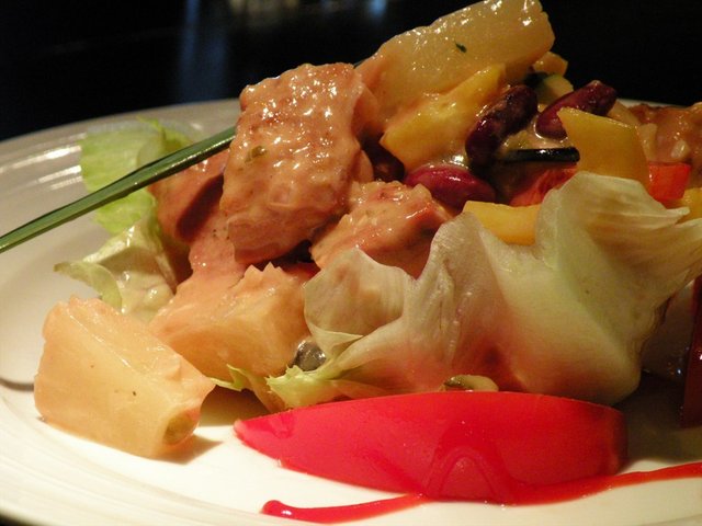 凯撒鸡肉沙拉
