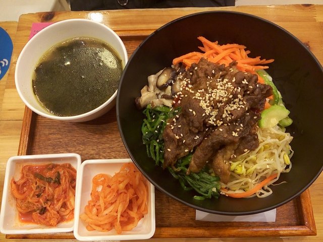 韩式牛肉拌饭