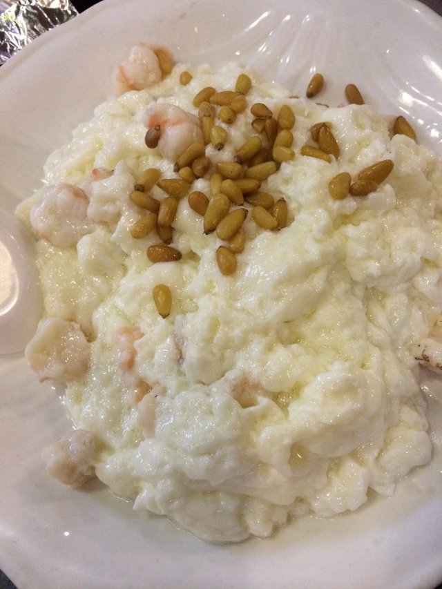 牛奶蛋白炒虾仁