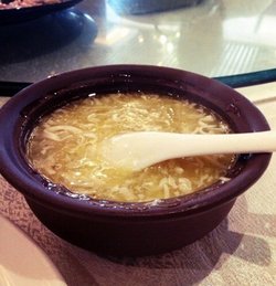 蟹黄云丝羹