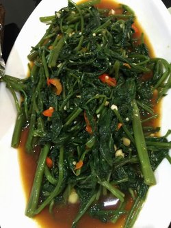 凉拌空心菜