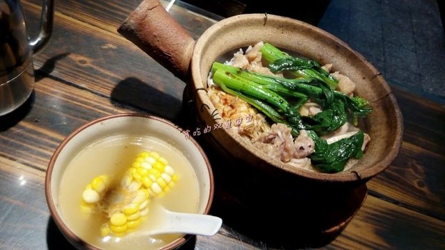 煲仔饭+例汤