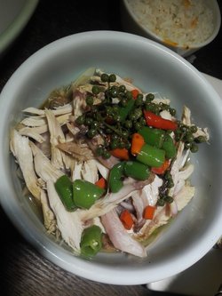 凉拌尖椒鸡