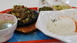 超值的套饭，味道好