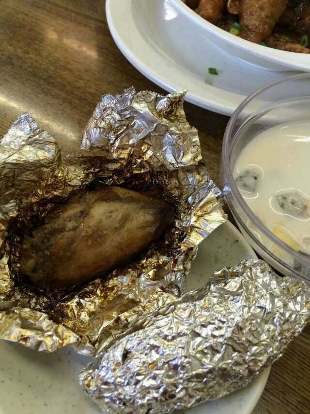 纸包鸡翅