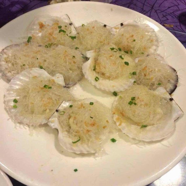 粉丝蒸扇贝