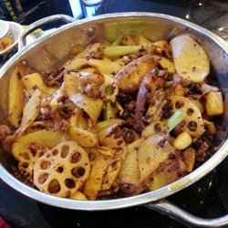 干锅牛蛙