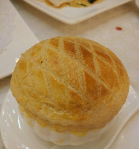 酥皮焗羊奶