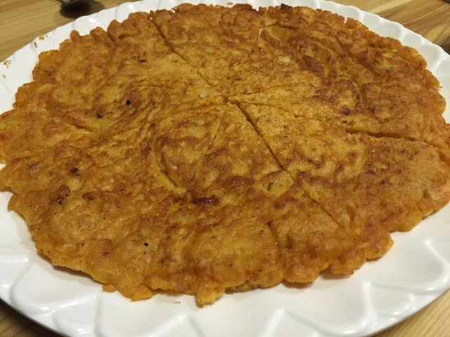 辣白菜饼