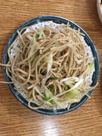 凉拌豆腐丝