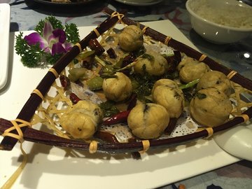 酸菜炒元宵