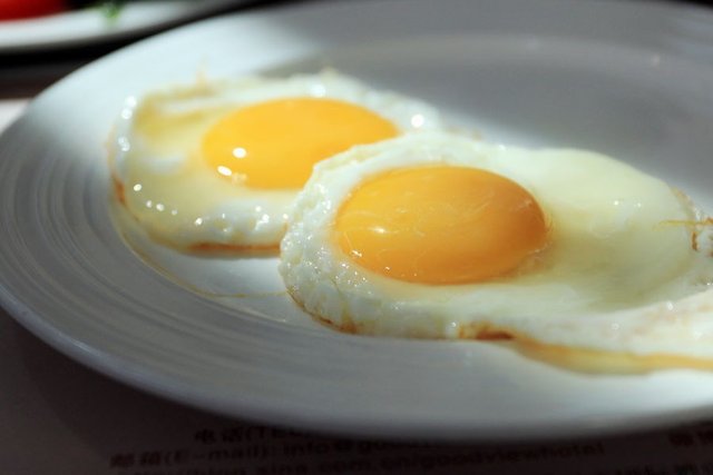 好美的太阳蛋是不，很有食欲啊有木有