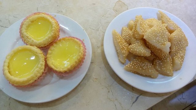 蛋挞+煎堆