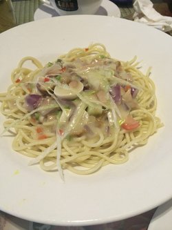 蘑菇意粉