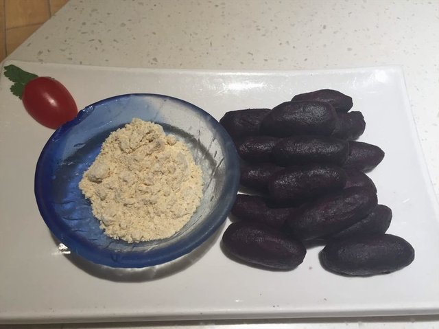 紫薯糍粑