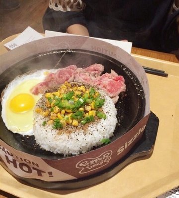 铁板肥牛饭