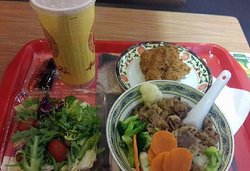 肥牛蔬菜饭