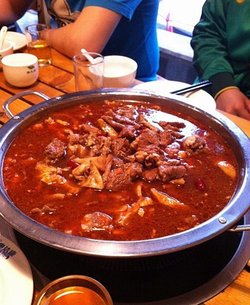 大锅原味牛板筋火锅