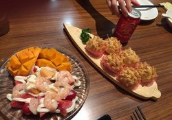 香芒大虾沙律