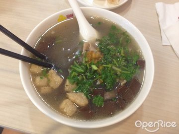 鸭血粉丝汤