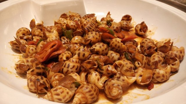 泰式炒花螺