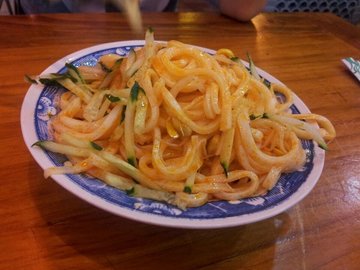 三丝拌面