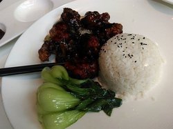 黑椒无骨鸡柳饭
