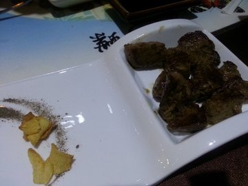 蒜香牛肉粒