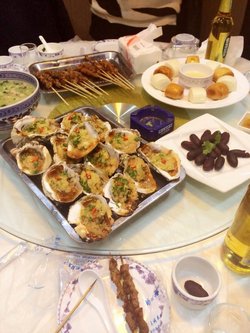 烤生蚝