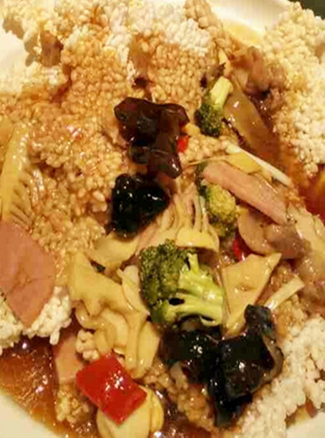 三鲜锅巴