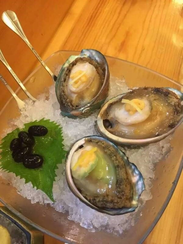 刺身鲍鱼