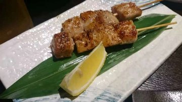 碳烤鸡肉串