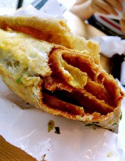 标准双蛋煎饼